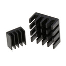 6Pack Black Aluminum Heat Sink Cooling HeatSink Radiator For Raspberry Pi