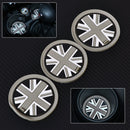 fit for Mini R55 R56 R57 R58 R59 Anti-Slip Cup Mat Mini Cup Mat Union Jack Flag