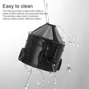 Portable Foldable Backpacking Coffee Filter For Travel Stainless Steel Pour Over