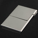 Stainless Steel Business ID Credit Card Holder Wallet Case Box Metal Pocket S2M2