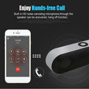 Portable Bluetooth Speaker Wireless Stereo Music Player FM Subwoofer Gray