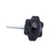 M4 x 30 mm Male Thread 25mm Star Head Bolt On Self-tapping Screw Handle 5 P X8G7