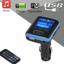 Wireless USB Car Kit Bluetooth FM Transmitter Radio Adapter Charger Plast BGE