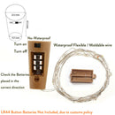 2M 20 LED Cork Shaped Copper Wire String Light Wine Bottle Warm White ST494-004