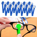24x Mini Sun Glasses Eyeglass Microfiber Spectacles Cleaner for Glasses Cleaning