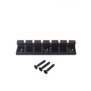 Zinc Alloy Guitar 6 Strings Saddles Bridge Tailpiece for Eelctric Guitar Cigar