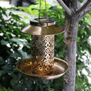 Wild Bird Feeder Outdoor Hanging Bird Feeder Garden Decor for Hummingbird Bird
