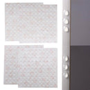 100pcs/set 8*2.5cm Rubber Feet Clear Semicircle Bumpers Door Buffer Pad Silicone