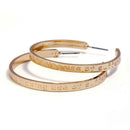 Big Circle Round Hoop Earrings Women Bohemian Geometric Earring Accessories