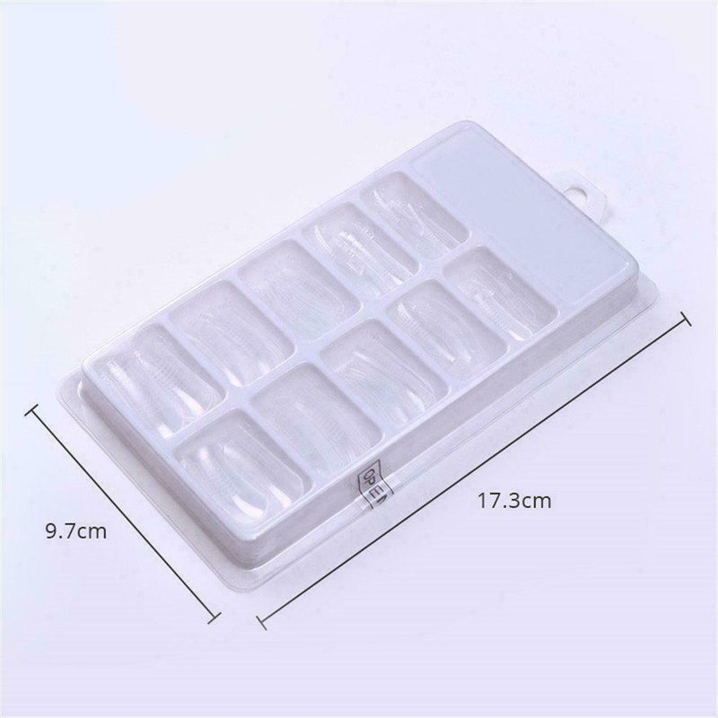 Poly Gel Nails Builder Extension Tips Clear UV Brush Gel Mold Tips PolyGel L8I5