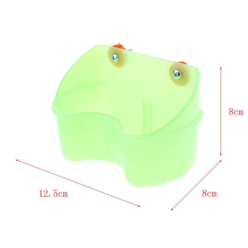 Pet Bird Feeding Food Bowl, Birds Pigeons Parrots Parakeets Food Container