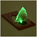 Color Changing LED Christmas Tree - Green Q7A7