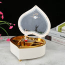 Retro Rotating Clockwork Music Box Romatic Wedding Party Ornament Girl Gift