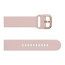 Silicone 20mm Solid Color Strap for Amazfit GTS Garmin Vivomove HR (Pink) A