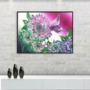 5D DIY Special Shaped Diamond Painting Flower Butterfly Cross Stitch Kits