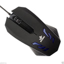 2000DPI USB Blue-ray LED Optical Wired Gaming Mouse for Pro Gamer PC Laptop Hot