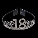 18Years Old Birthday Crown Crystal Hairband Girl Tiara Princess Head Accesso Kw