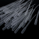 100PCS 3ML Transparent Pipettes Disposable Plastic Eye Dropper Transfer Pipette-