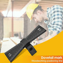 Aluminum Alloy Hand Cut Wood Joints Gauge Dovetail Marking Gauge Template