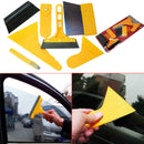 7pcs Car Auto Window Scraper Wrap Tint Vinyl Film Squeegee Cleaning Tool QFP