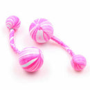 10Pcs Surgical Steel Ball Barbell Navel Ring Belly Button Ring  Body Pierc BX