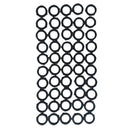 50pcs Rubber Garden Water Hose Washer