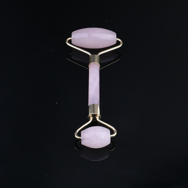 natural rose quartz facial massage crystal stone body jade massager beauty FT