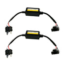 Set Of 2 New H4 Headlight Anti Flicker Adapter Canceller Decoder