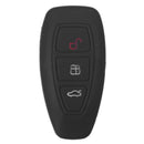 Silicone 3 button remote key fob case cover for ford focus mondeo kuga fies