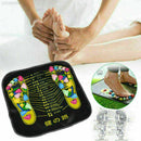 Reflexology Walk Stone Pain Relieve Foot Leg Relief Massager Acupressur D7F E4U3