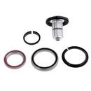 Bike Bearing Headset, Aluminum Alloy Bicycle Tapered Stack Headset 1 1/8inch