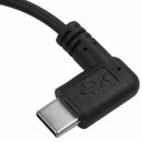 USB 90 Degree A Male Micro-USB charging data cable bend left retractable sp