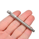 11pcs 75mm Magnetic S2 Security 1/4'' Hex Torx Head Screwdriver Bits Drill Set
