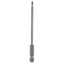 100mm Length 1/4 inch Hex Shank T9 Magnetic Torx Security Screwdriver Bits