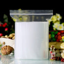 100X Plastic Zip Lock Bags 4MIL Clear Plastic Bag Reclosable Small Baggies U4I7