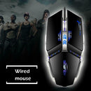 G3 Wired Optical Gaming 4 Gear 3200DPI 8 Button LED Professional USB Mouse