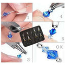 8PCs Mini Pliers Set, Long Nose with Teeth, Flat Jaw, Round Curve Needle Di Z3R9