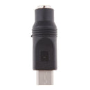 5.5 mm x 2.1 mm DC Barrel Jack Plug Female to USB Type C 3.1 Male Power Charging