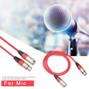 For Microphone 3 Pin XLR Male to Female Audio Wire Amplifier Thickened Cable