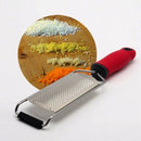 Lemon Cheese Grater Easy to Grate or Zest Ginger, Garlic, Nutmeg, Chocolate P2V5