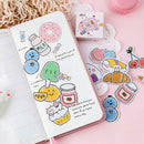 45pcs Snack Pocket DIY Decorative Stickers Paper Labels Gifts Packaging Decor JR