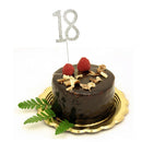 18th Birthday Number Cake Topper Sparkling Rhinestone Crystals Anniversary