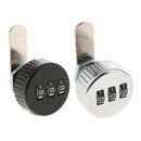 2pcs 3-digit Combination Mailbox Lock Camlock for Furniture/Camper Compartments