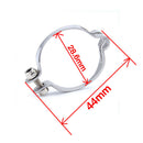 Metal Cable Clamp Shifter Derailleur Tube Holder Housing Line 28.6mm