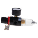 AFR-2000 Airbrush Compressor Pressure Regulator Water Trap Filter Moisture Gauge