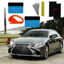 Car Vinyl Wrap Tools Felt Squeegee Carbon Fiber Blade Window Tint Kit F0Z7 F8C1