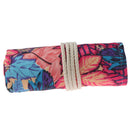 72 Roll School Pencil Case  Canvas Pen Bag Penal Large Pencilcase Stationery FT