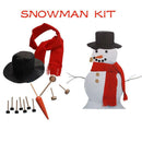 Snowman Dressed Up Kit For DIY Home Decor Christmas New Year Outdoor Game Tools