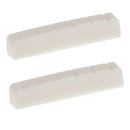 2Pcs New High Quality Buffalo Bone Nut for Les Paul LP Type Electric Guitars