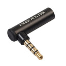 90 Degree Right Angled 3.5mm Male to Female Adapter Connector Plug (1pc)